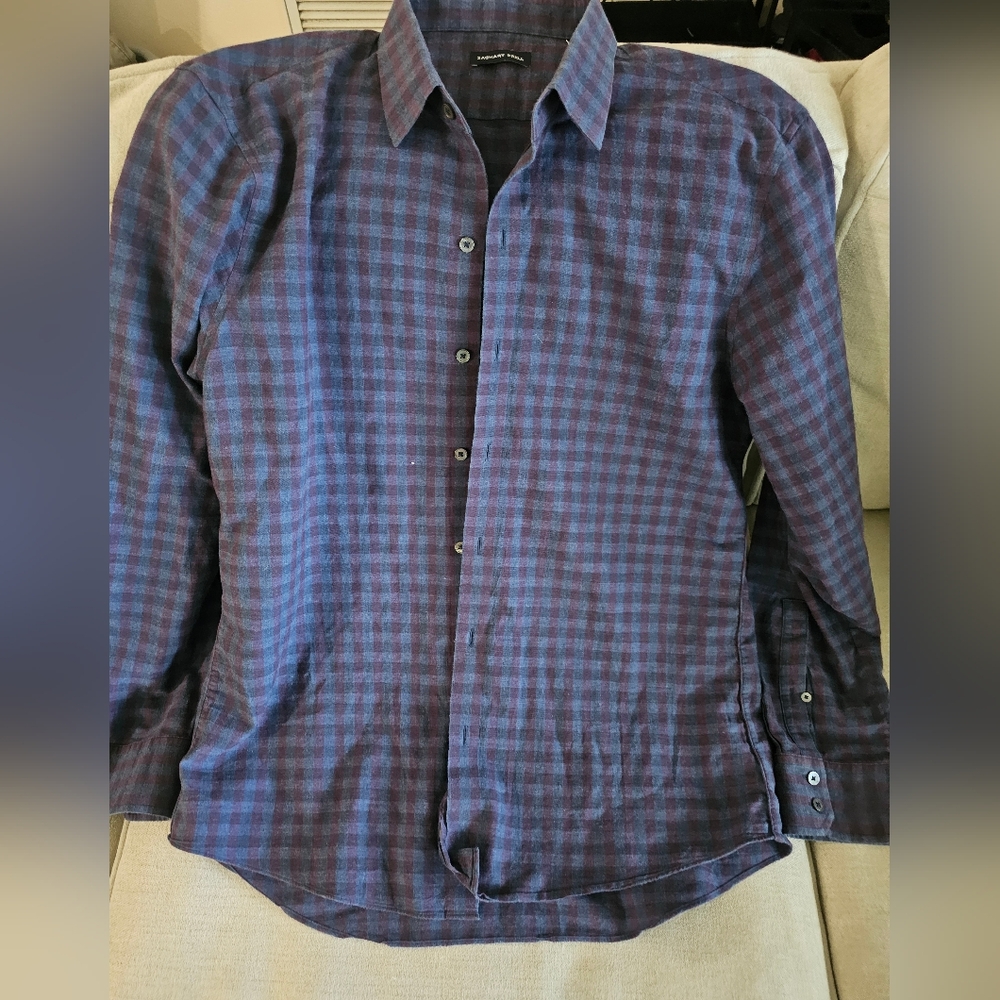 Zachary Prell Dress Shirt Mens (L)